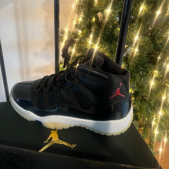 Authentic & New | Air Jordan 11 Retro | Black Red White | Men's 6 / Women's 7.5 - Picture 7 of 7